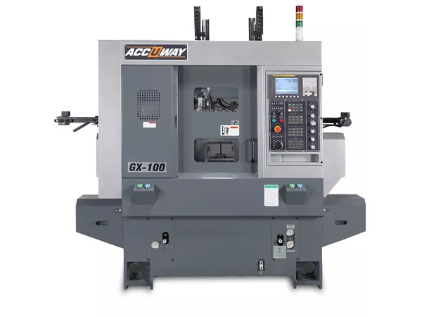 Accuway GX-100 CNC Lathe Integrated Loader Lathe
