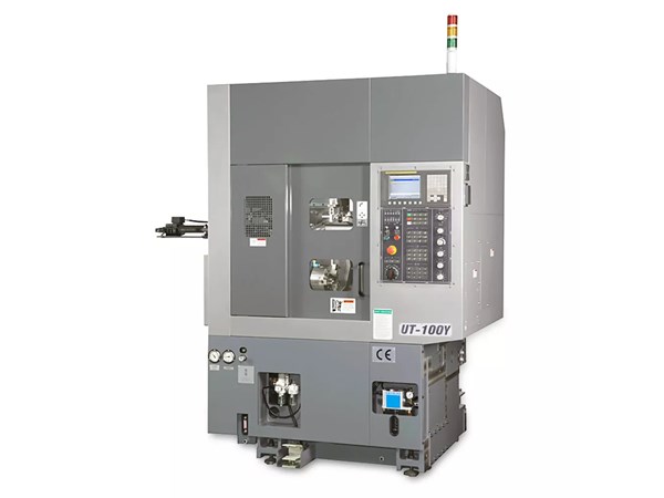 Accuway UT-100Y CNC Lathe Integrated Loader Lathe