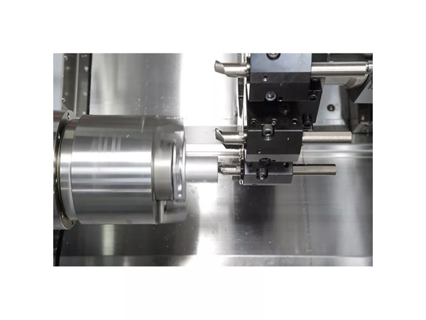 Accuway UZ-2000T2Y CNC Lathe Two Turret – Two Spindle