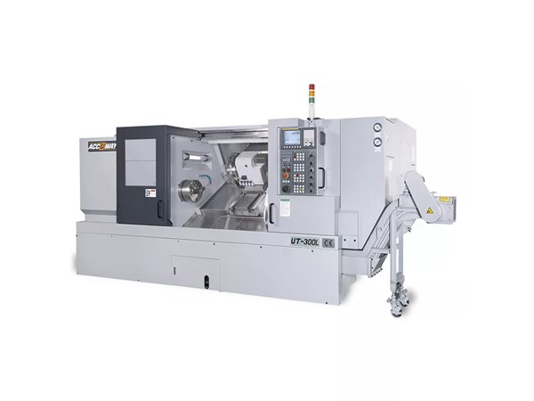Accuway UT-300L CNC Lathe Single Turret – Single Spindle