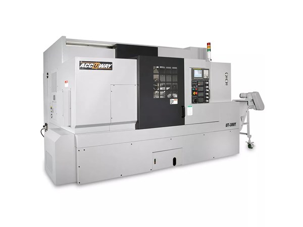 Accuway UT-300Y CNC Lathe Single Turret – Single Spindle