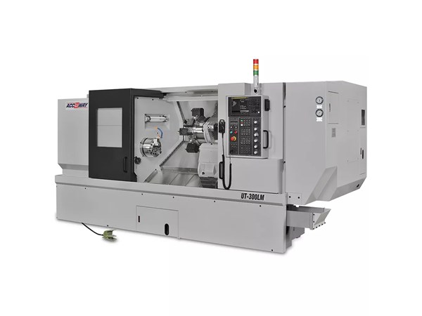 Accuway UT-300L CNC Lathe Single Turret – Single Spindle