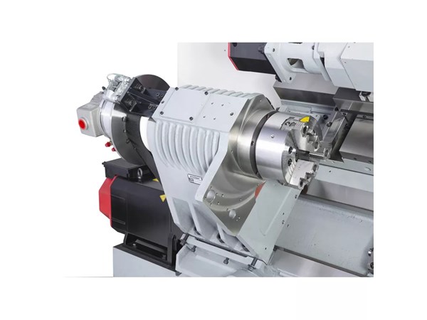 Accuway UT-2000T2M CNC Lathe Two Turret – Two Spindle