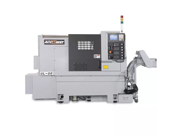 Accuway UL-20M CNC Lathe Single Turret – Single Spindle