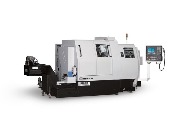 Hanwha STL38-Y3 Swiss Type Lathe