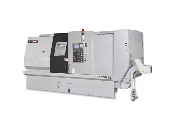 Accuway UT-380L CNC Lathe Single Turret – Single Spindle