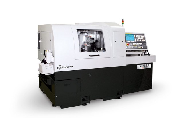 Hanwha XD32II-HE Swiss Type Lathe