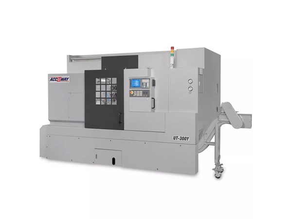 Accuway UT-300Y CNC Lathe Single Turret – Single Spindle