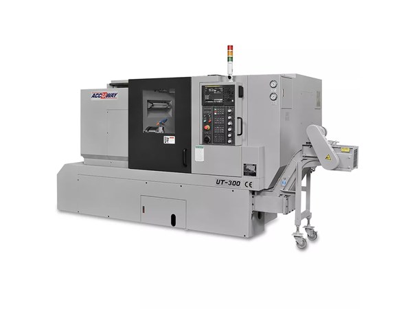 Accuway UT-300 CNC Lathe Single Turret – Single Spindle
