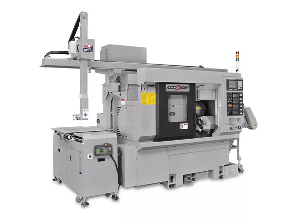 Accuway UL-15M CNC Lathe Single Turret – Single Spindle