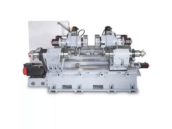 Accuway UT-2000T2M CNC Lathe Two Turret – Two Spindle