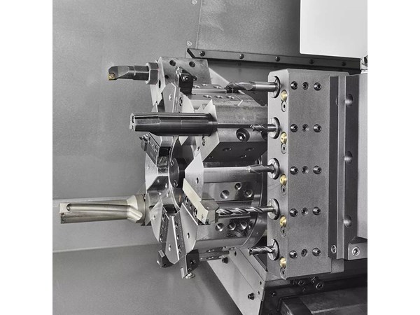 Accuway UL-15A CNC Lathe Two Turret – Single Spindle