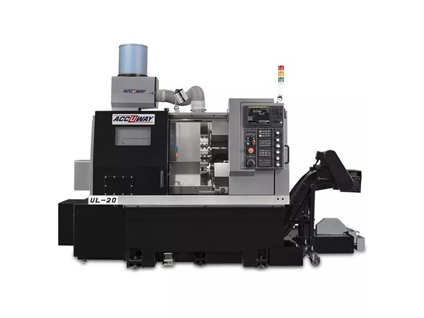 Accuway UL-20M CNC Lathe Single Turret – Single Spindle