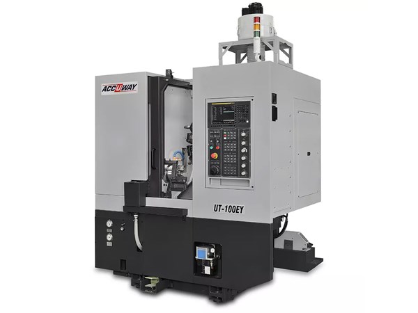 Accuway UT-100EY CNC Lathe Single Turret – Single Spindle