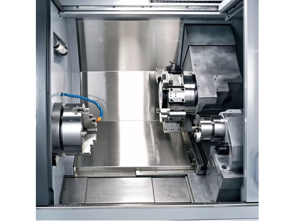 Accuway UT-300LSY CNC Lathe Single Turret – Two Spindle