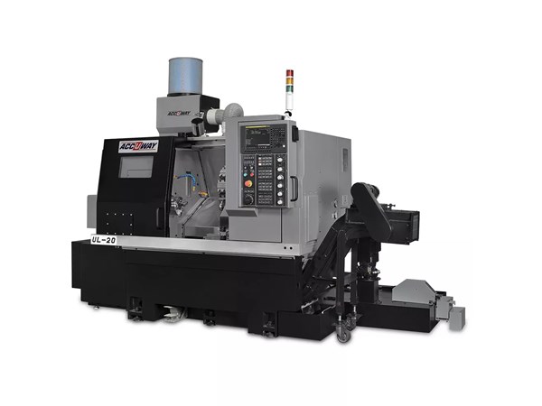 Accuway UL-20 CNC Lathe Single Turret – Single Spindle
