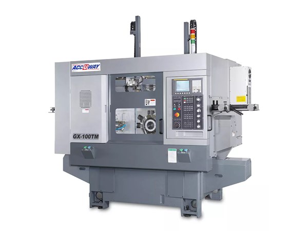 Accuway GX-100TM CNC Lathe Integrated Loader Lathe