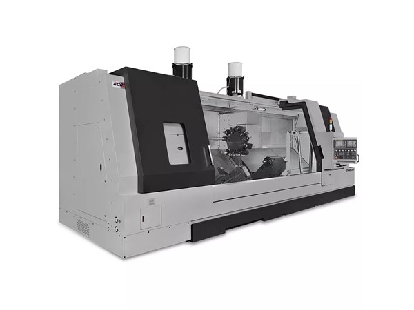 Accuway UT-400LX4Y CNC Lathe Single Turret – Single Spindle
