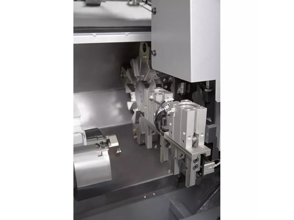 Accuway UT-100 CNC Lathe Integrated Loader Lathe