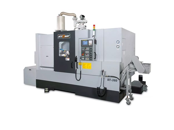 Accuway UT-380 CNC Lathe Single Turret – Single Spindle