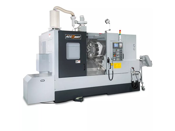 Accuway UT-380 CNC Lathe Single Turret – Single Spindle