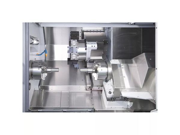 Accuway UT-300LS CNC Lathe Single Turret – Two Spindle