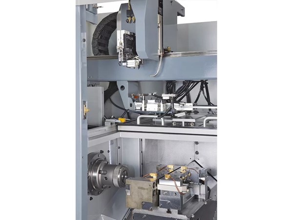 Accuway GX-100 CNC Lathe Integrated Loader Lathe