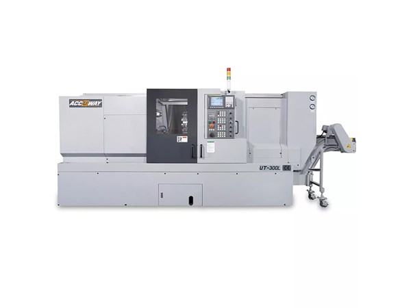 Accuway UT-300L CNC Lathe Single Turret – Single Spindle