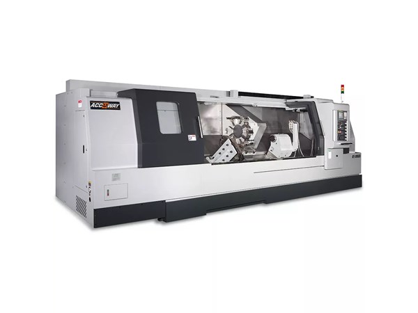 Accuway UT-380LX3 CNC Lathe Single Turret – Single Spindle