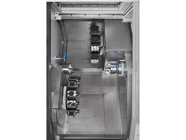 Accuway UA-1500T2Y2 CNC Lathe Two Turret – Two Spindle