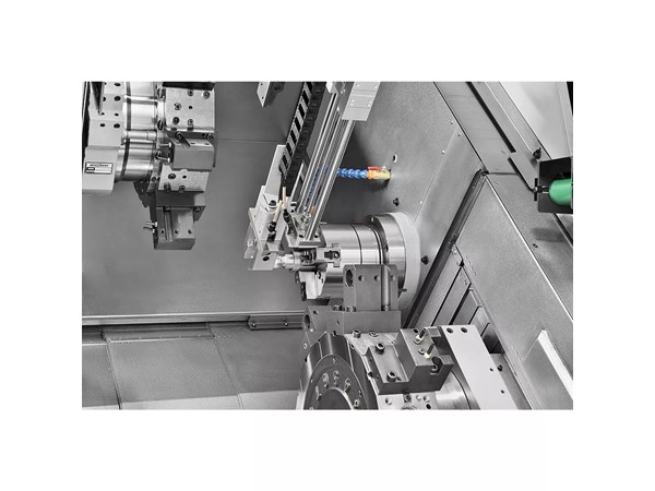 Accuway UA-1500T2Y CNC Lathe Two Turret – Two Spindle