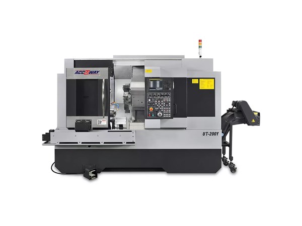 Accuway UA-200Y CNC Lathe Single Turret – Single Spindle