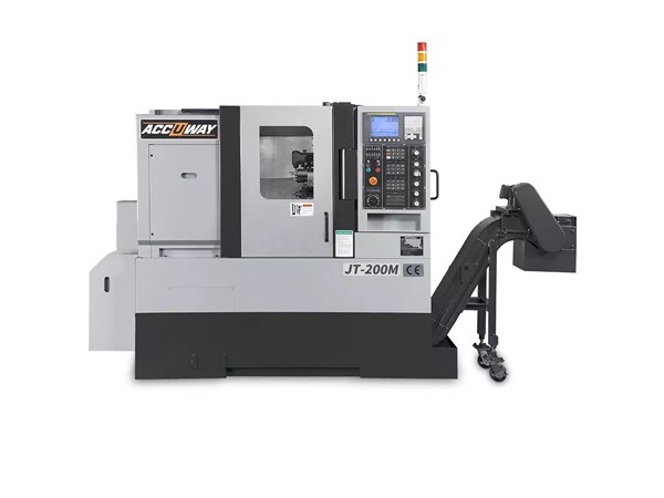 Accuway JT-200M CNC Lathe Single Turret – Single Spindle