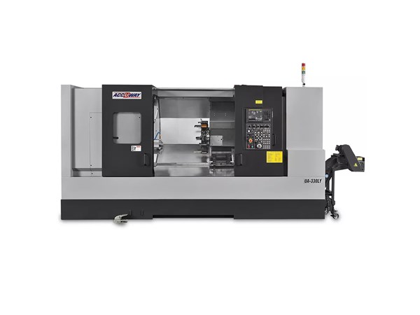 Accuway UA-330LY CNC Lathe Single Turret – Single Spindle