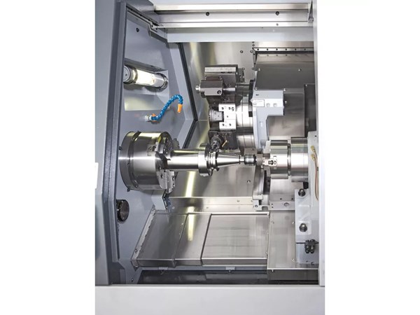 Accuway UT-300S CNC Lathe Single Turret – Two Spindle