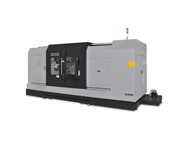 Accuway UA-2000T2M CNC Lathe Two Turret – Two Spindle
