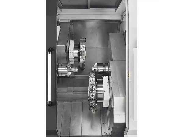 Accuway UA-1500T2Y CNC Lathe Two Turret – Two Spindle