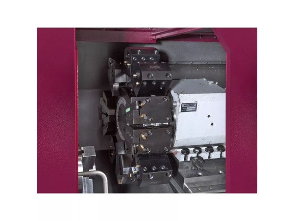 Accuway UT-100MX CNC Lathe Integrated Loader Lathe