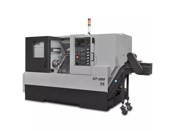 Accuway UT-200 CNC Lathe Single Turret – Single Spindle