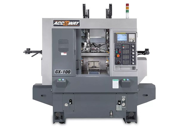 Accuway GX-100 CNC Lathe Integrated Loader Lathe