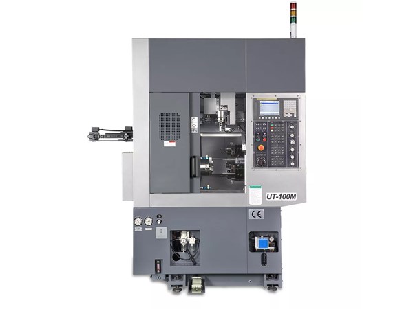 Accuway UT-100M CNC Lathe Integrated Loader Lathe
