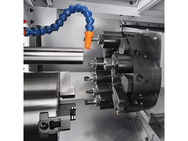 Accuway UT-100E CNC Lathe Single Turret – Single Spindle