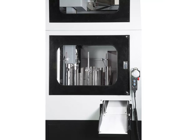 Accuway UT-100MX CNC Lathe Integrated Loader Lathe