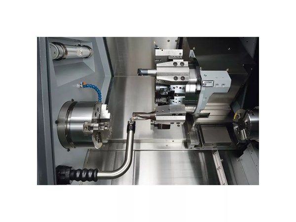 Accuway UT-300SM CNC Lathe Single Turret – Two Spindle