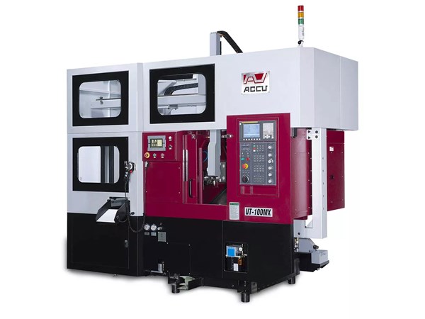 Accuway UT-100MX CNC Lathe Integrated Loader Lathe