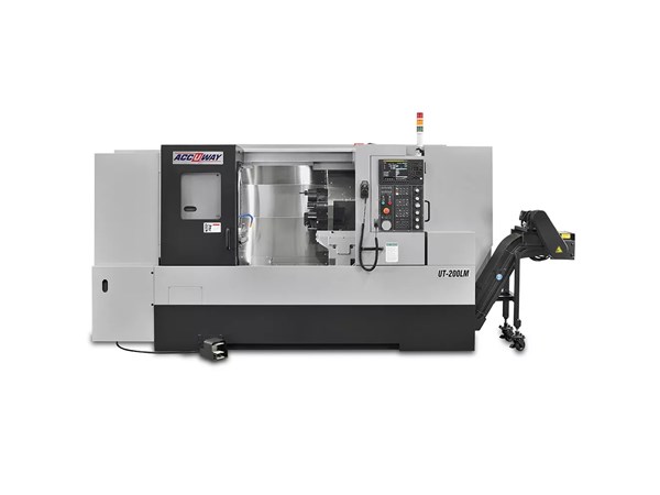 Accuway UT-200LM CNC Lathe Single Turret – Single Spindle