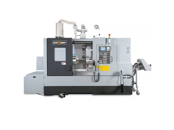 Accuway UT-380 CNC Lathe Single Turret – Single Spindle