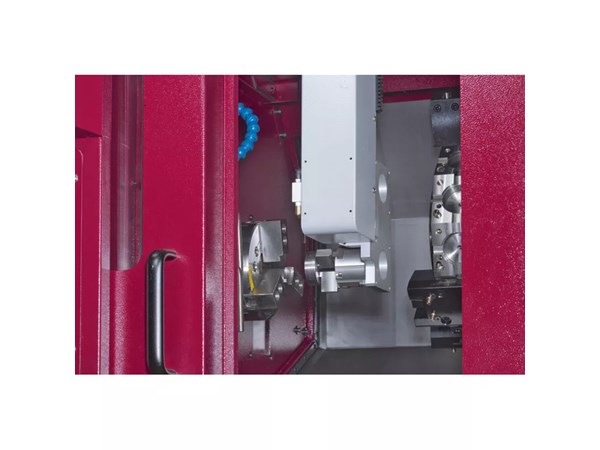 Accuway UT-100MX CNC Lathe Integrated Loader Lathe