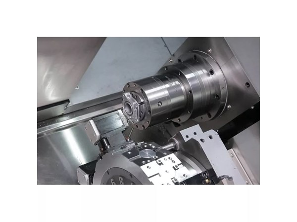Accuway UZ-2000T2M CNC Lathe Two Turret – Two Spindle