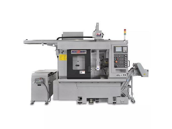 Accuway UL-15 CNC Lathe Single Turret – Single Spindle